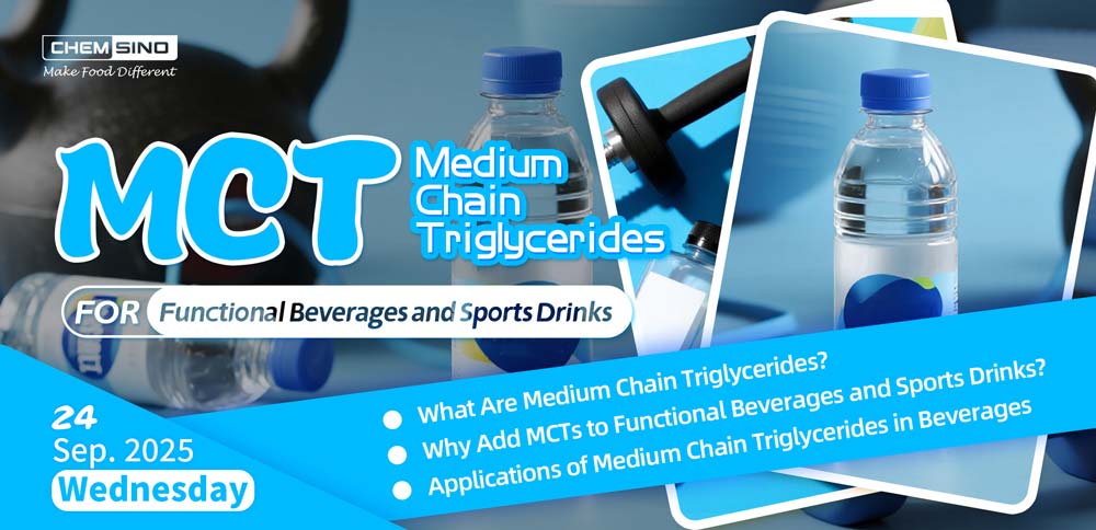 Medium Chain Triglycerides for Functional Beverages and Sports Drinks